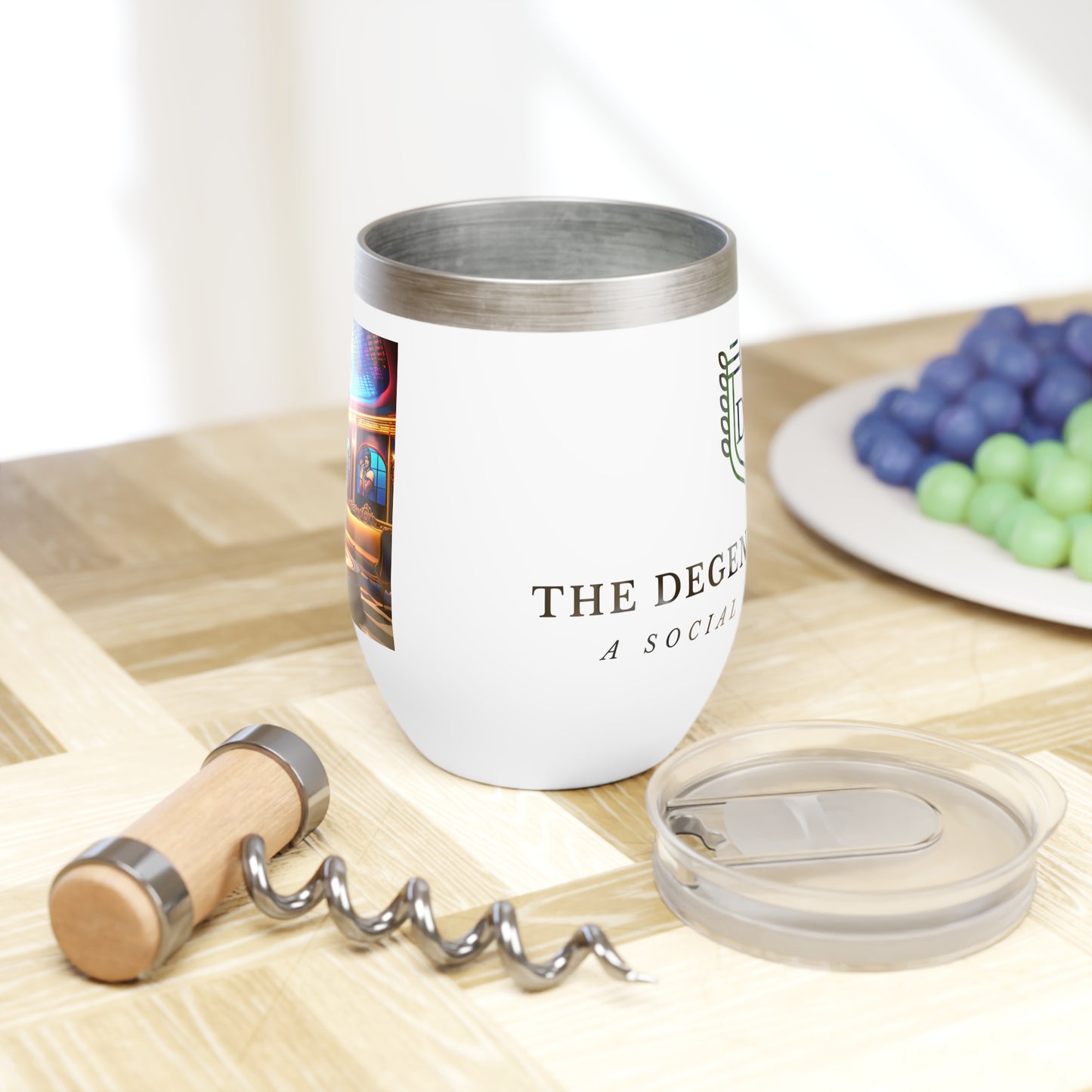 Chill Wine Tumbler Night Life
